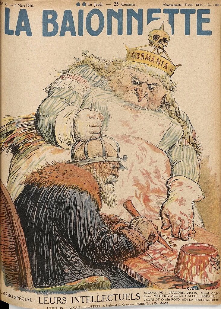 Charles Léandre - L'intellettuale